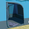Vidaxx tienda interior con techo con almacenamiento azul 290 x 288 x 234 cm tafetán