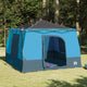 Vidaxx tienda interior con techo con almacenamiento azul 290 x 288 x 234 cm tafetán