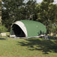 Tienda túnel Vidaxx con techo y almacenamiento tafetán verde 410 x 285 x 198 cm