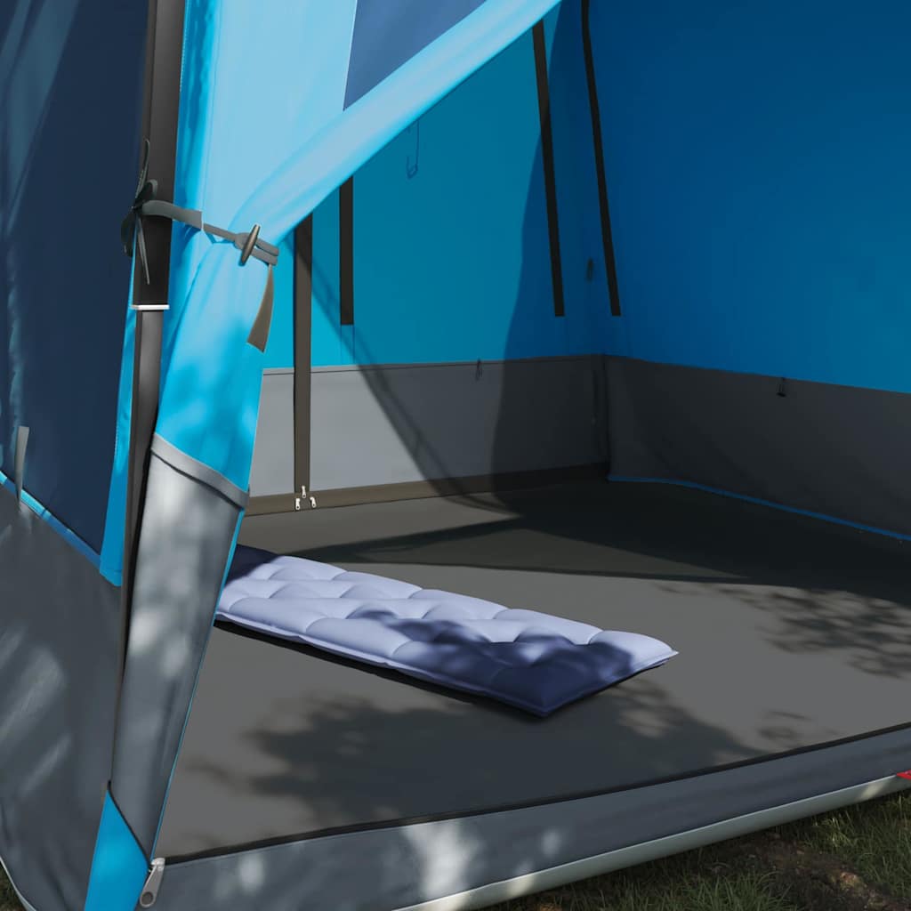 Tenda interna VidaXL con tetto con ripostiglio blu 291 x 291 x 240 cm taffetà