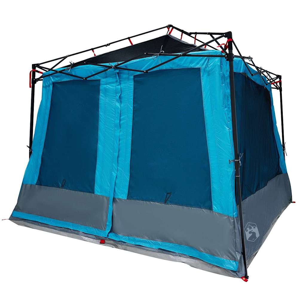 Tenda interna VidaXL con tetto con ripostiglio blu 291 x 291 x 240 cm taffetà