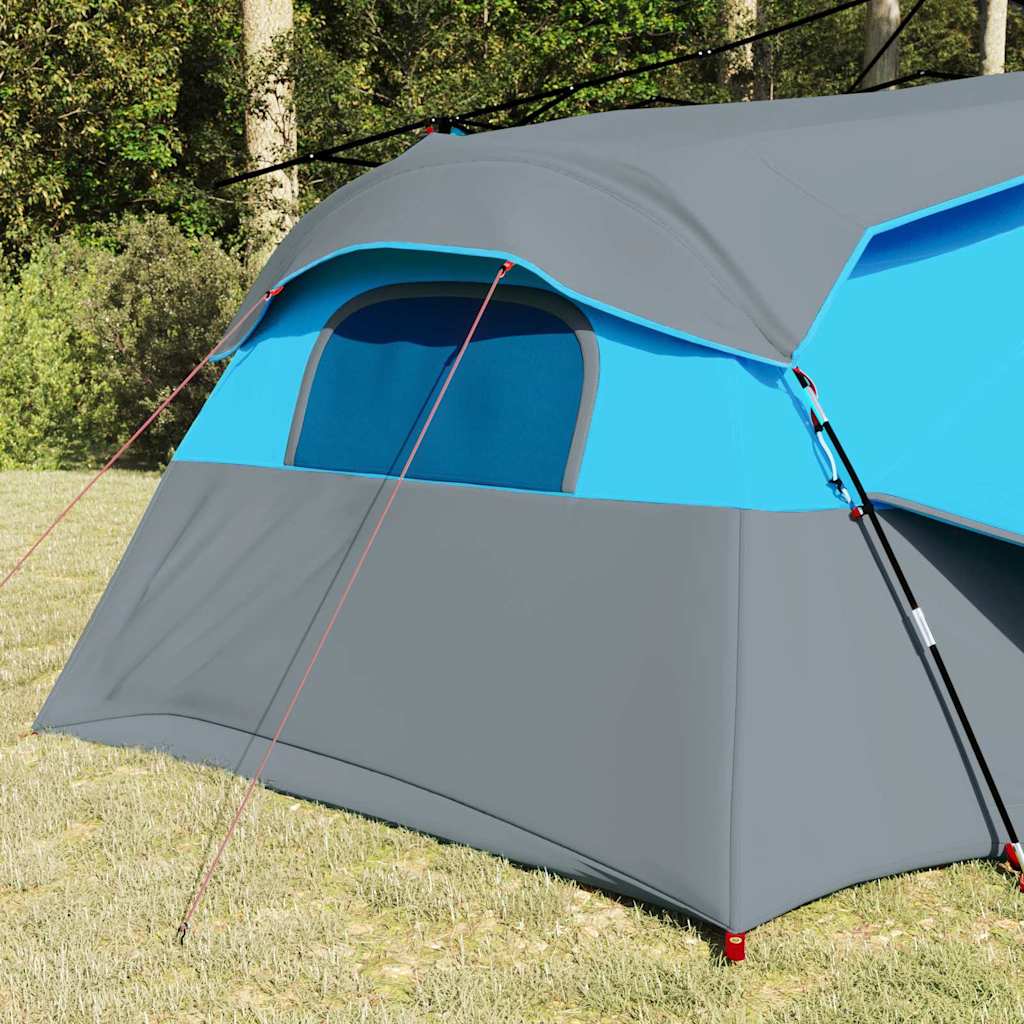 Tenda interna VidaXL con tetto con ripostiglio blu 520 x 520 x 190 cm taffetà