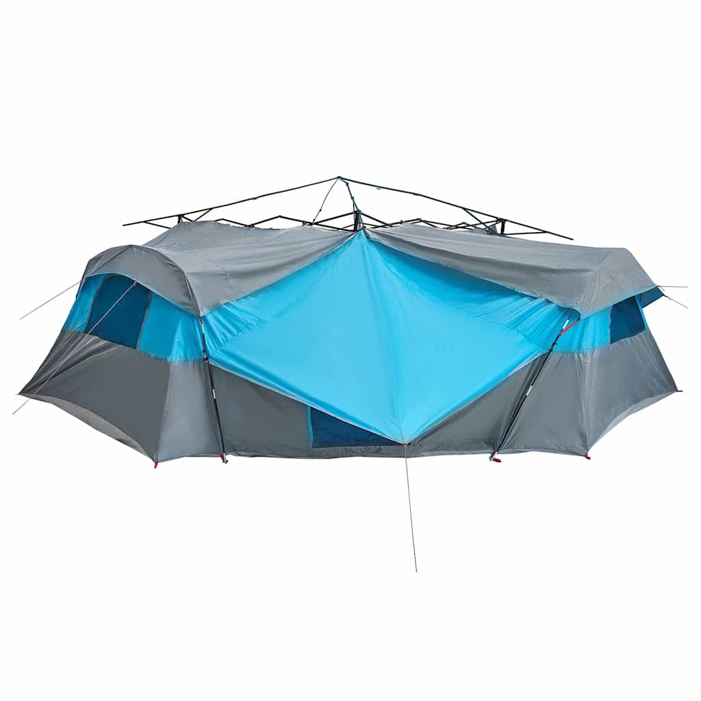 Vidaxl binnentent met dak met opslag blauw 520 x 520 x 190 cm taft