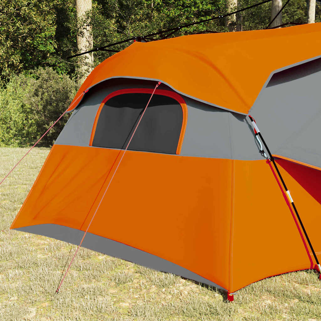 Vidaxl binnentent met dak grijs en oranje 520 x 520 x 190 cm taft
