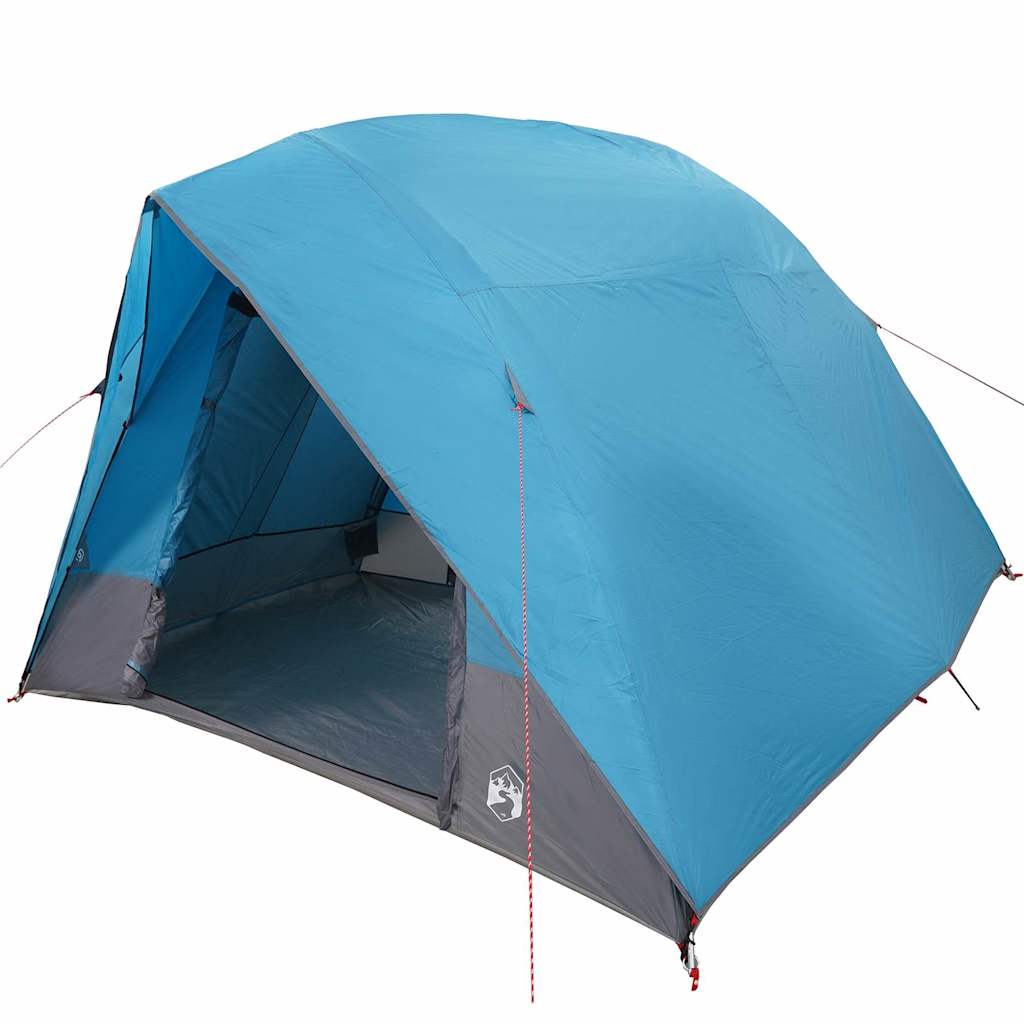 Tenda da campeggio VidaXL con tetto con ripostiglio blu 275 x 230 x 140 cm taffetà
