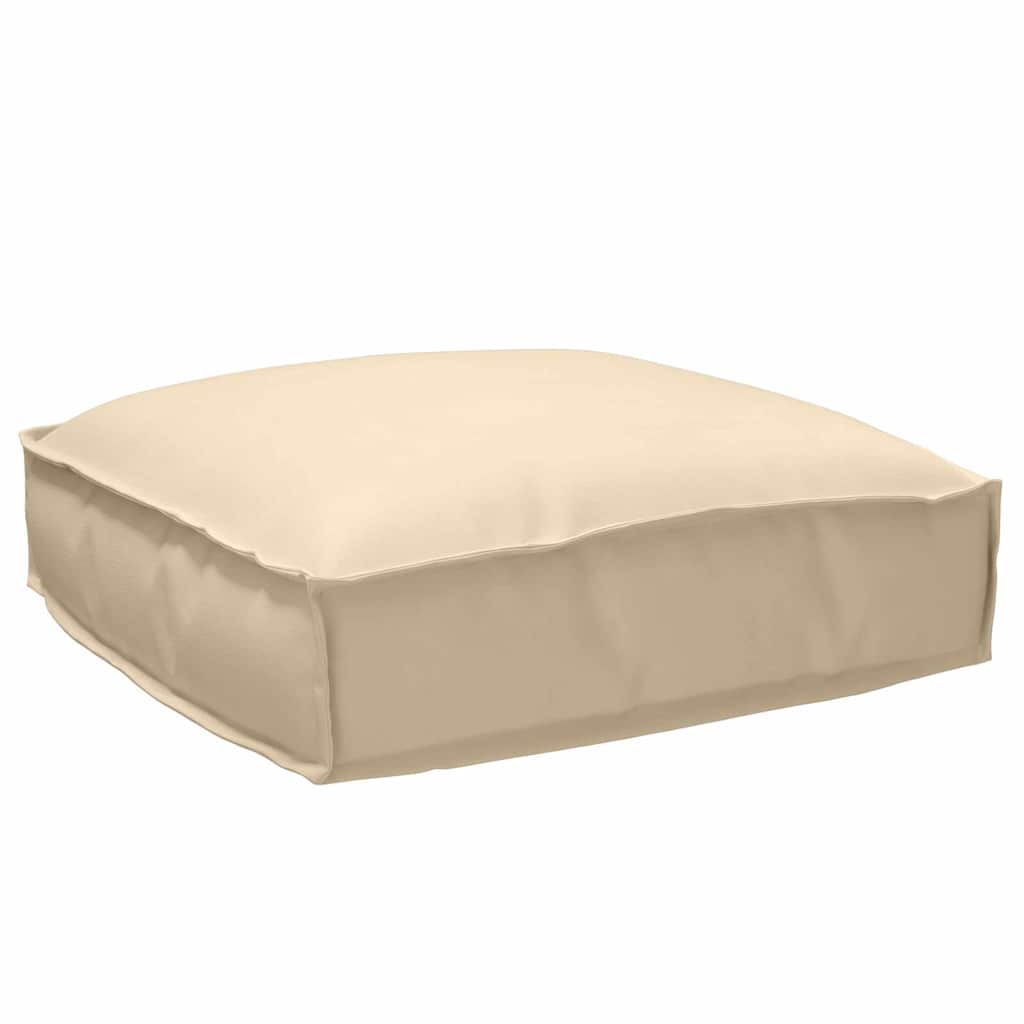 Juego cojines palé VidaXL 2uds tela oxford beige