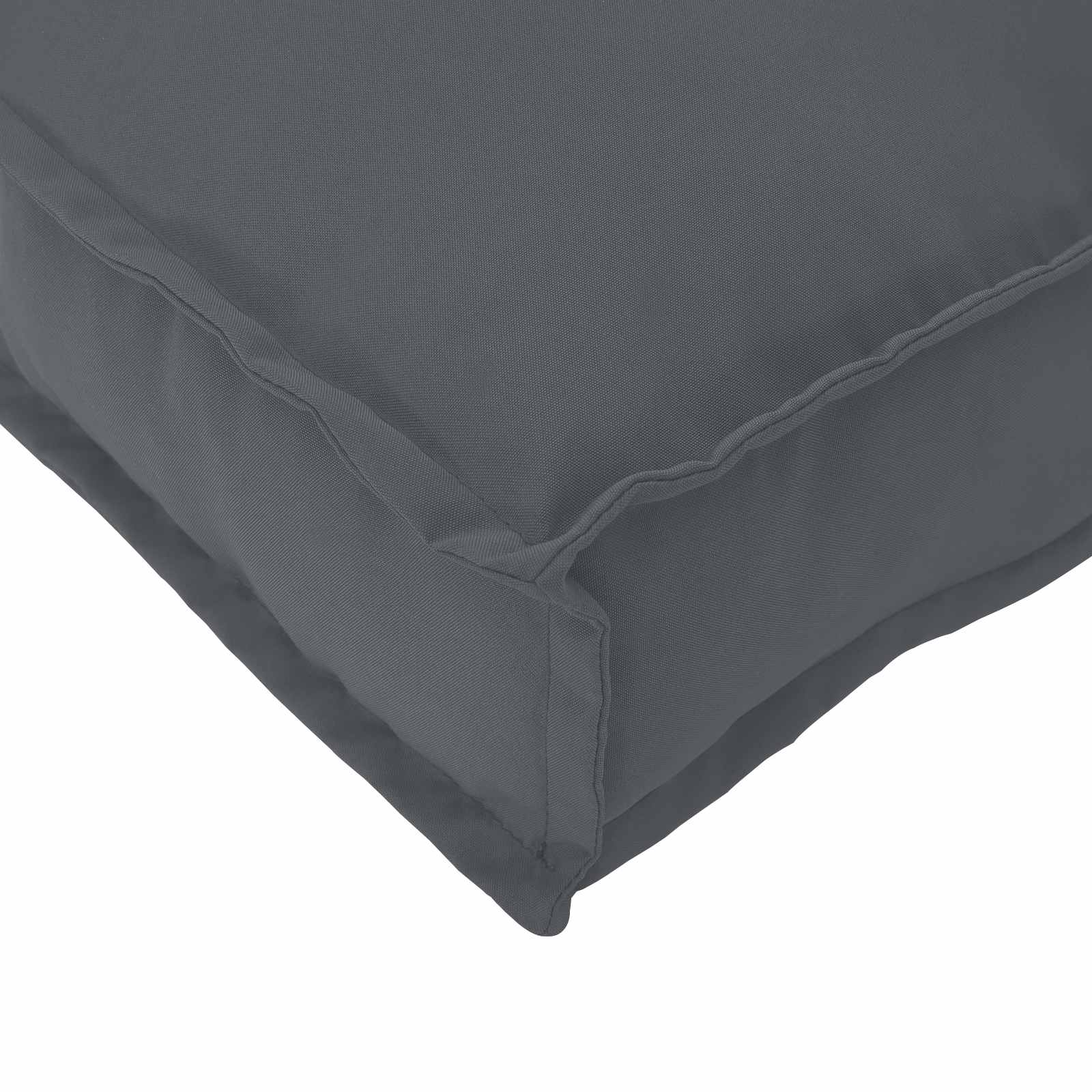 Set cuscini per pallet VidaXL 2 pezzi in tessuto oxford antracite