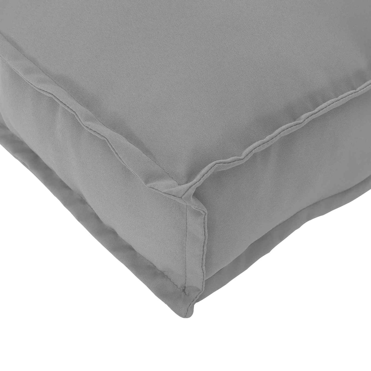Set cuscini per pallet VidaXL 2 pezzi in tessuto oxford grigio
