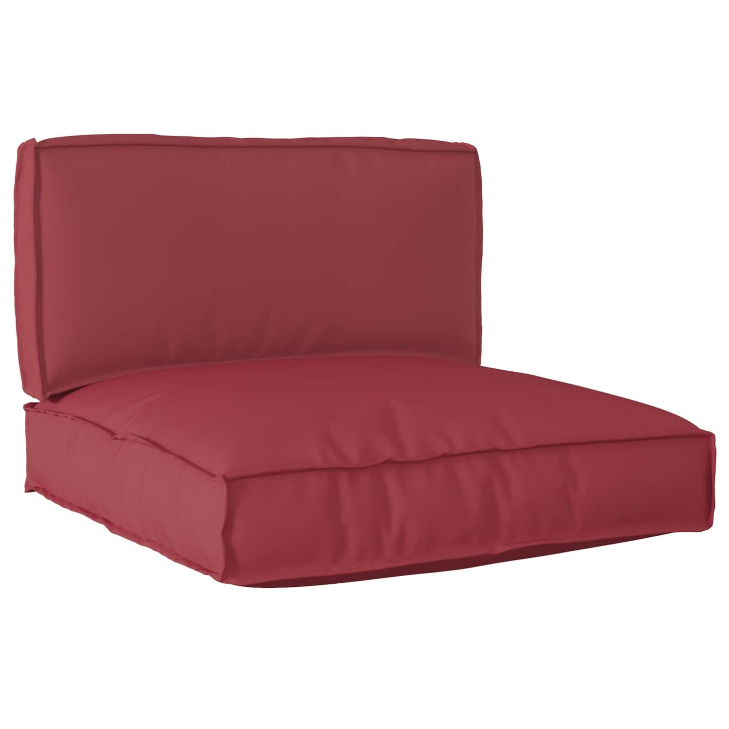 Set di cuscini per pallet VidaXL 2 pezzi in tessuto oxford color crema