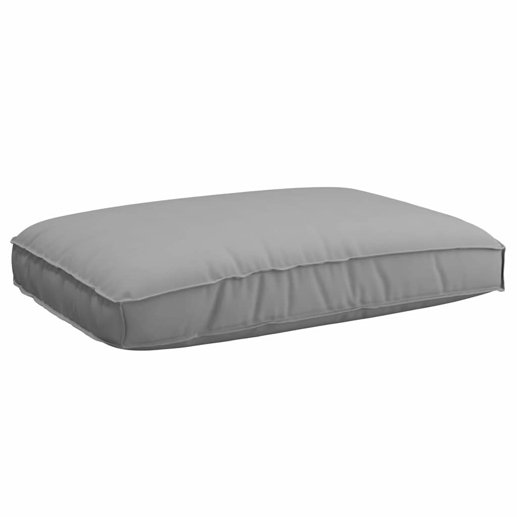 Set cuscini per pallet VidaXL 2 pezzi in tessuto oxford grigio