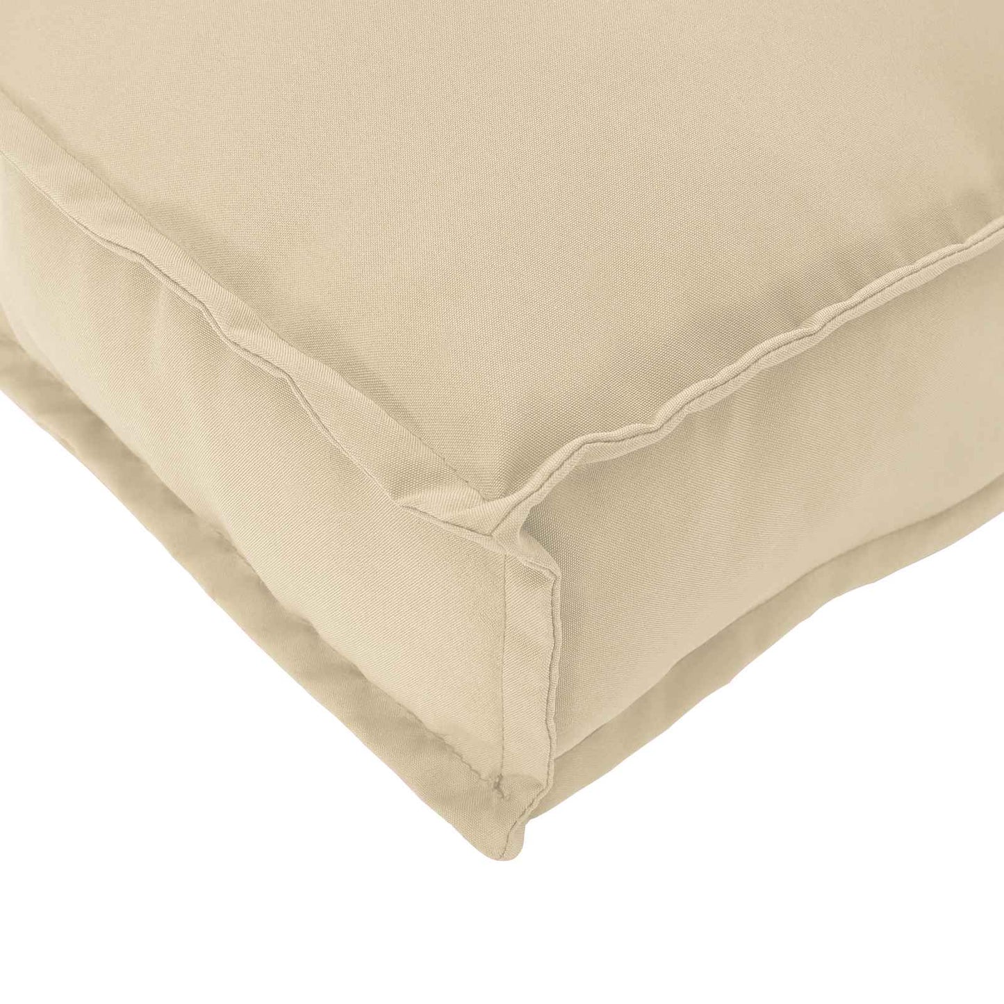 Juego cojines palé VidaXL 2uds tela oxford beige
