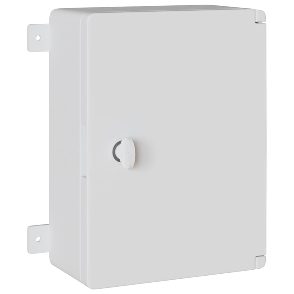 Vidaxl bedieningskast grijs 47 x 20 x 60 cm abs kunststof