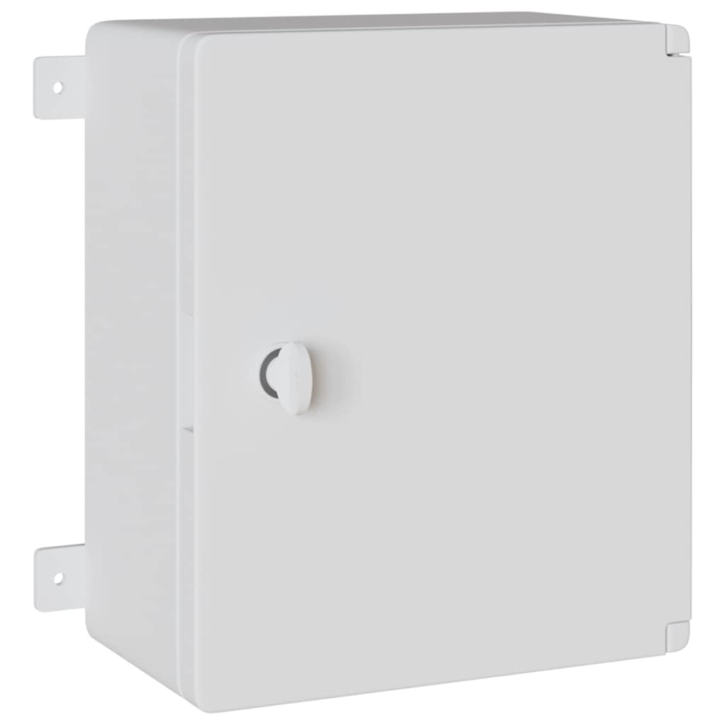 Vidaxxl caja de control gris 47 x 20 x 60 cm plástico abs