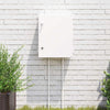 Vidaxxl caja de control gris 47 x 20 x 60 cm plástico abs