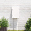 Vidaxxl caja de control gris 47 x 20 x 60 cm plástico abs