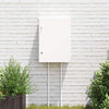 Vidaxxl caja de control gris 47 x 20 x 60 cm plástico abs