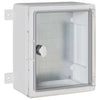 Vidaxxl caja de control gris 47 x 20 x 60 cm plástico abs