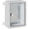 Vidaxxl caja de control gris 47 x 20 x 60 cm plástico abs