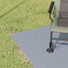 Alfombra de tienda vidaxl azul y gris 200 x 200 cm polietileno