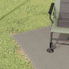 Alfombra de tienda Vidaxl gris claro 200 x 250 cm polietileno