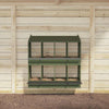 Nido para gallinas VidaXL con 8 compartimentos en metal verde oliva