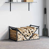 Vidaxl brandhoutrek 70x43x34,5 cm koudgewalst staal antracietkleurig