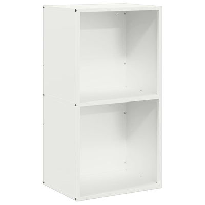 Vidaxx leñero 40x30x75 cm acero laminado en frío blanco