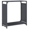 Vidaxl brandhoutrek 60x28x65 cm koudgewalst staal antracietkleurig