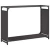 Portalegna Vidaxx 90x28x65 cm in acciaio laminato a freddo nero
