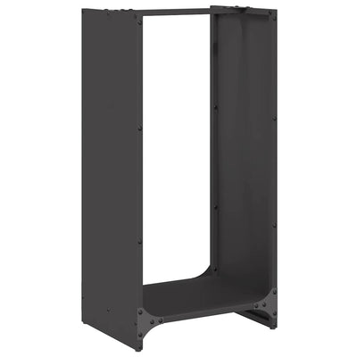 Vidaxx leñero 40x30x80 cm acero laminado en frío negro