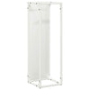 Vidaxl brandhoutrek 25x25x80 cm koudgewalst staal wit