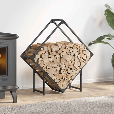Vidaxl brandhoutrek 80x25x80 cm koudgewalst staal antracietkleurig