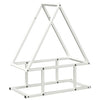 Vidaxl brandhoutrek 50x25x60 cm koudgewalst staal wit