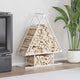 Vidaxl brandhoutrek 80x25x90 cm koudgewalst staal wit