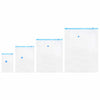 Vidaxl opslagzakken 15 pcs transparant en blauw 130 x 100 cm