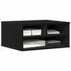 Supporto per stampante Vidaxxl rovere nero 49 x 40 x 22,5 cm in MDF
