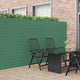 Vidaxl tuinhek dubbelzijdig groen 1,8x3 m pvc