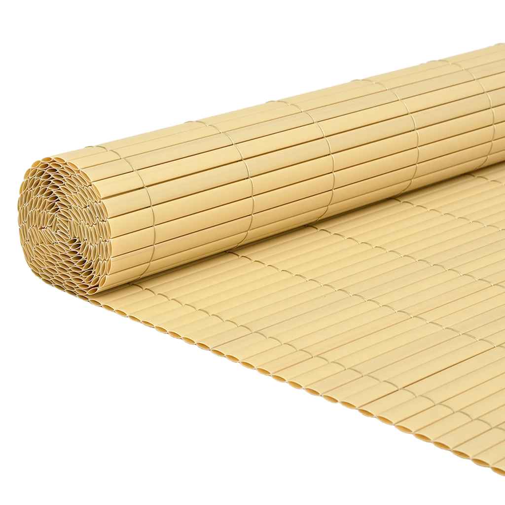 Vidaxl tuinhek dubbelzijdig geel 1,8x3 m pvc