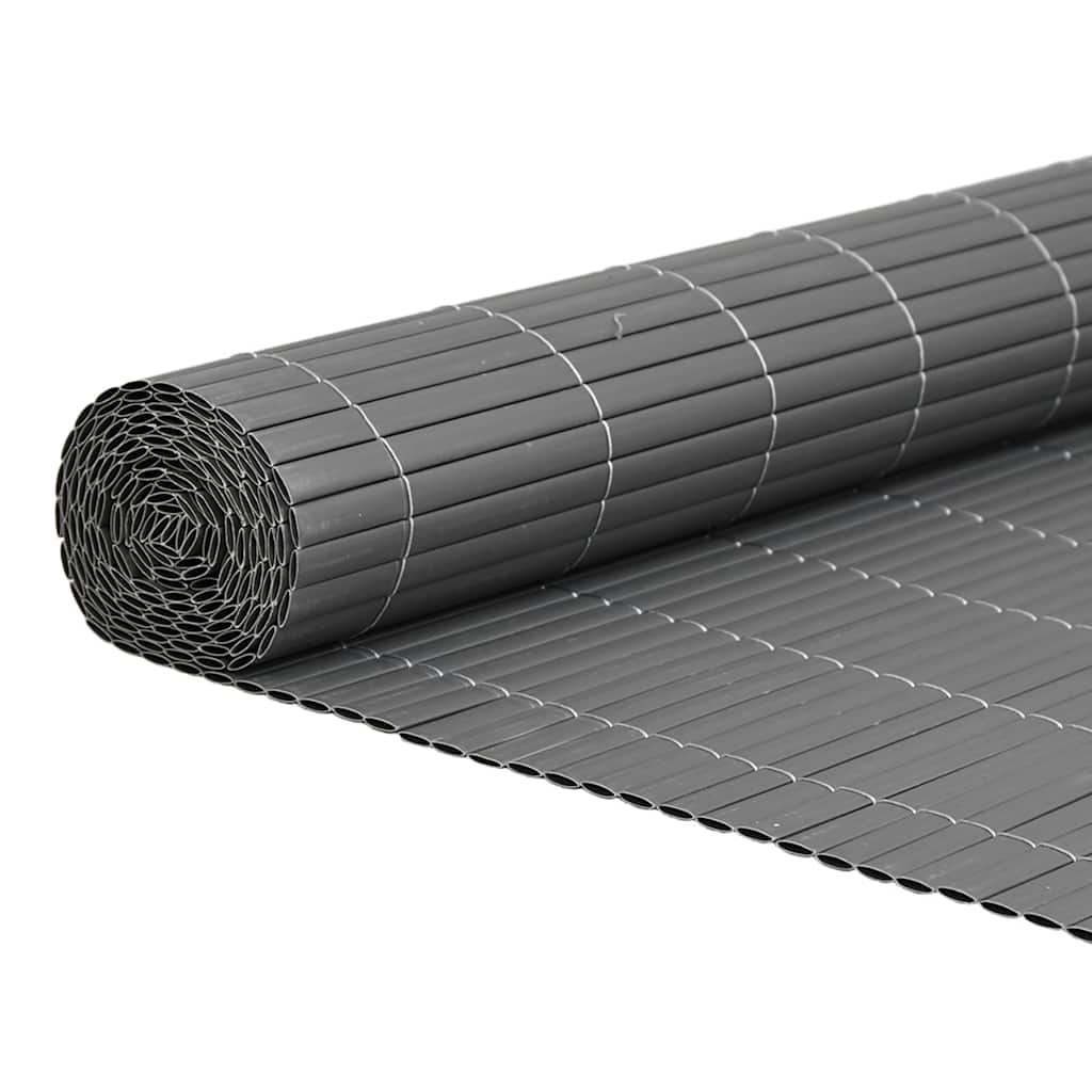 Recinzione da giardino Vidaxx bifacciale grigia 1,8x3 m PVC
