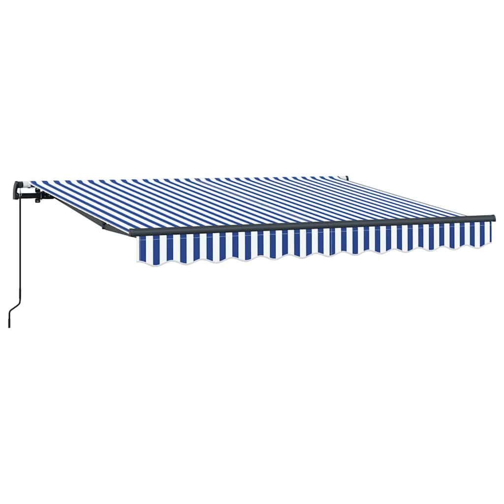 Ombrellone pieghevole Vidaxx in tessuto blu 250 x 200 cm