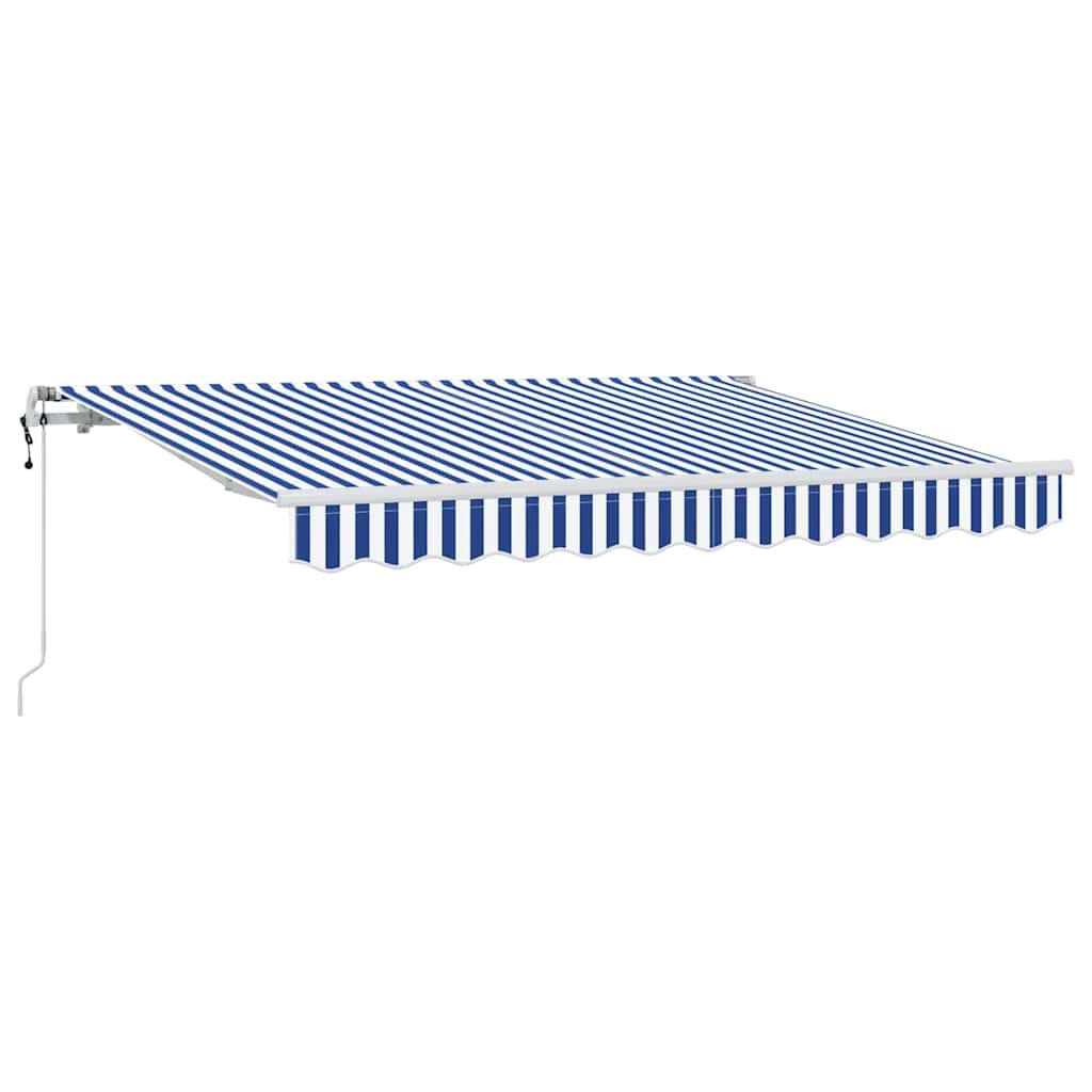Vidaxx sombrilla plegable tela azul 250 x 200 cm