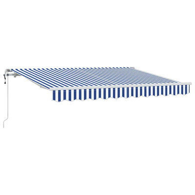 Vidaxx sombrilla plegable tela azul 250 x 200 cm