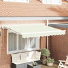Vidaxx parasole pieghevole crema 250 x 200 cm poliestere e metallo