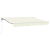 Vidaxx parasole pieghevole crema 250 x 200 cm poliestere e metallo
