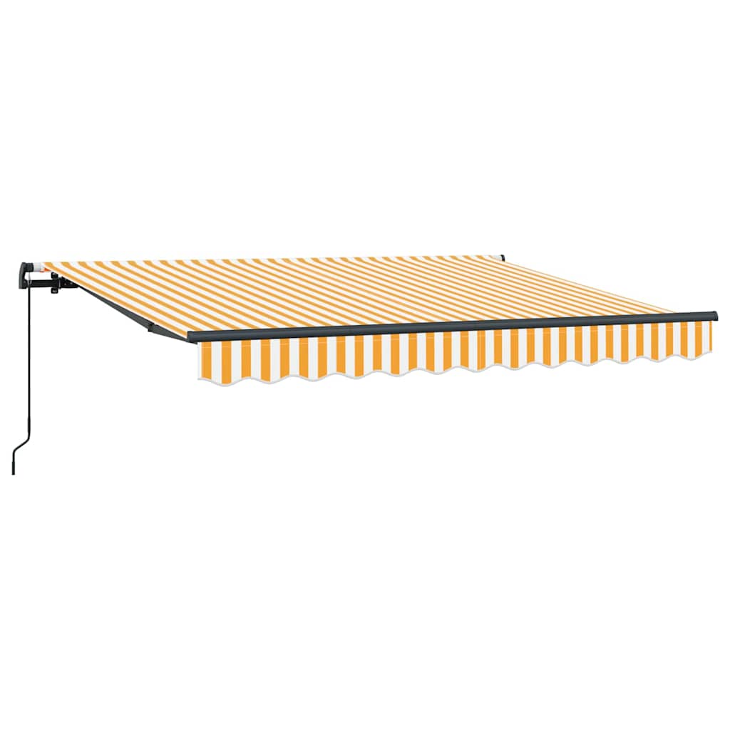 Vidaxx parasol plegable tejido amarillo 250 x 200 cm