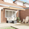 Vidaxx parasol plegable tejido amarillo 250 x 200 cm