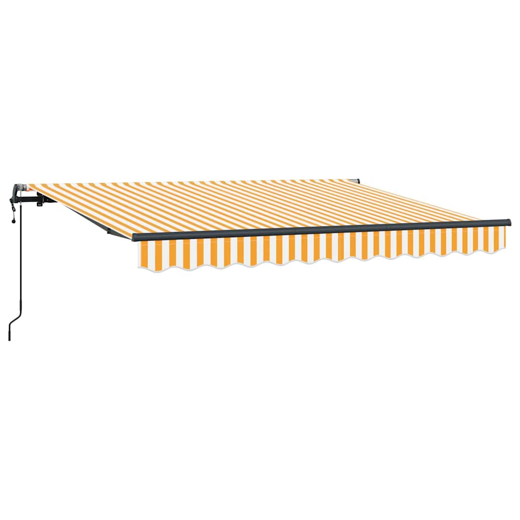 Vidaxx parasol plegable tejido amarillo 250 x 200 cm