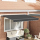 Tenda da sole pieghevole Vidaxx tessuto antracite 250 x 200 cm