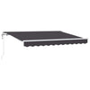 Tenda da sole pieghevole Vidaxx tessuto antracite 250 x 200 cm