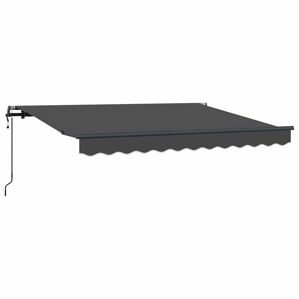 Tenda da sole pieghevole Vidaxx tessuto antracite 250 x 200 cm